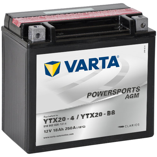 VARTA YTX 20 BS BATTERY