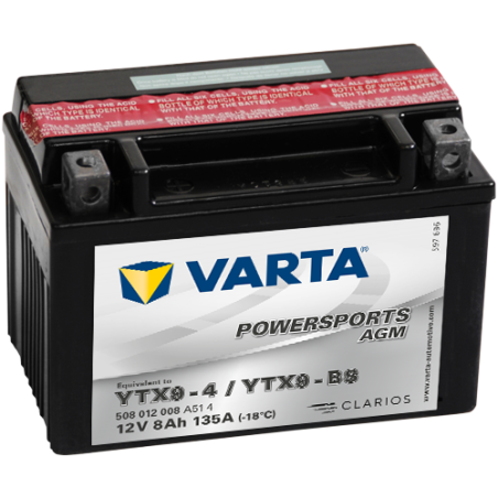 VARTA 9BS BATTERY