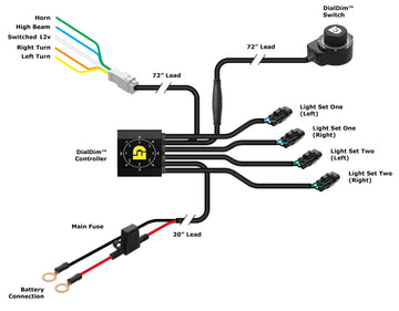 DialDim™ Lighting Controller - Universal Fit - Denali
