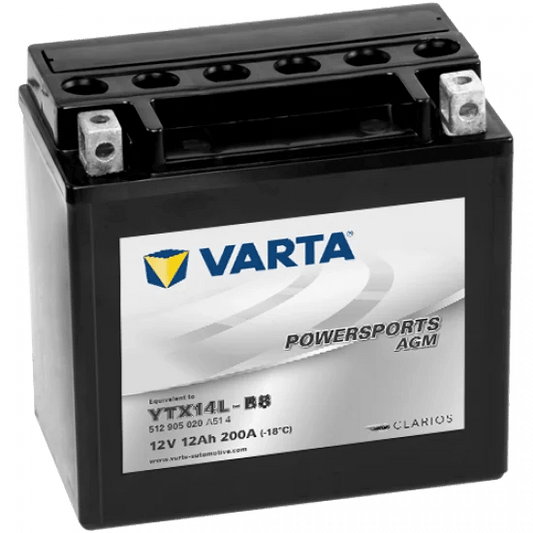 VARTA YTX14L BS BATTERY