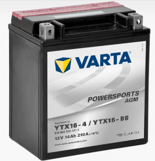 VARTA YTX 16 BS BATTERY